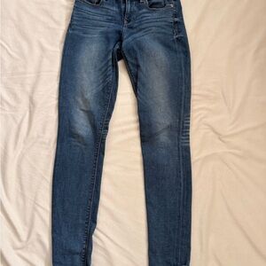 Express Women's Deep Indigo Skinny Jeans